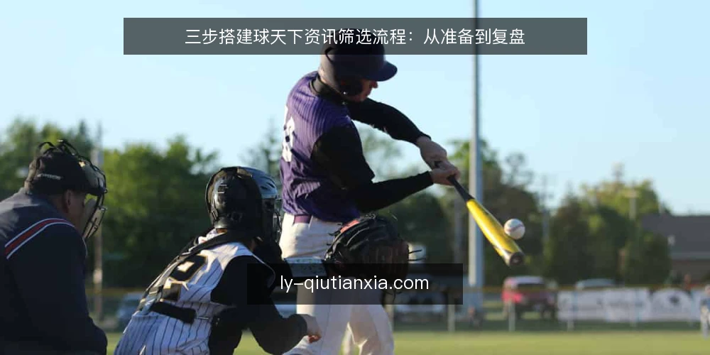 三步搭建球天下资讯筛选流程：从准备到复盘 — 准备：明确资讯需求与边界 配图