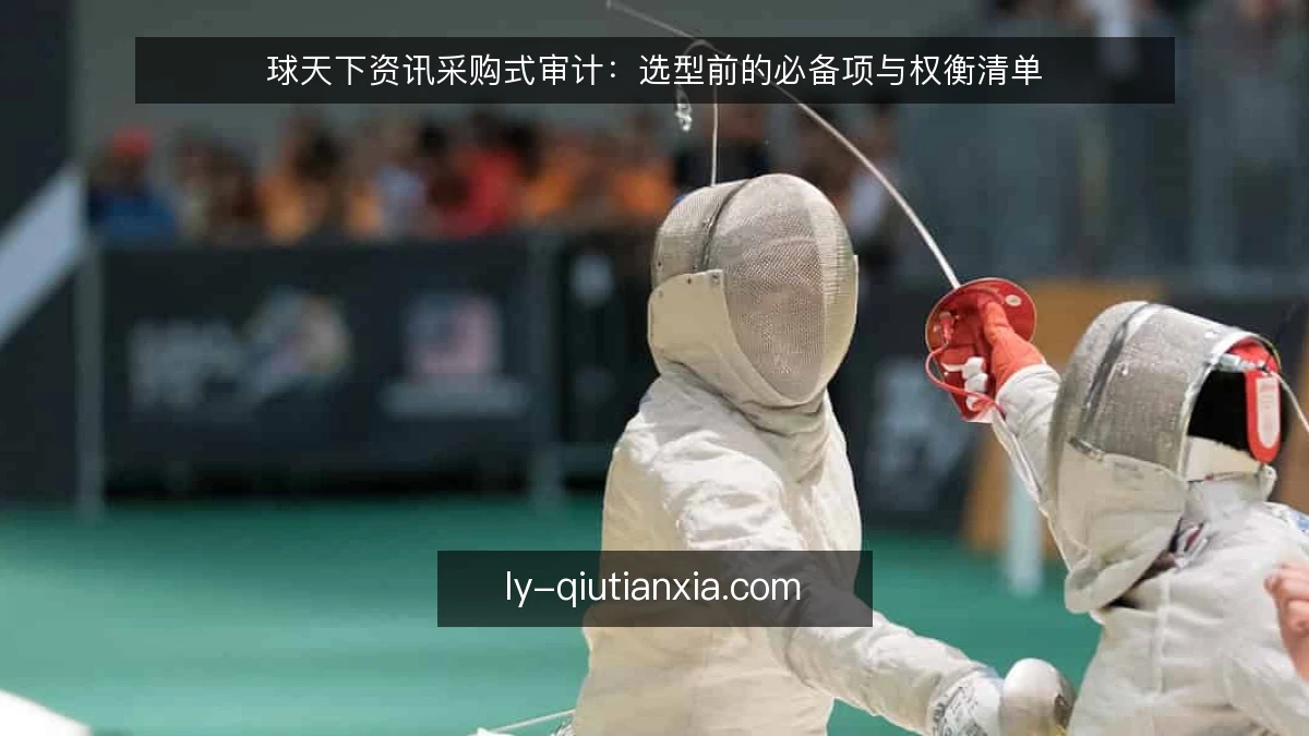 球天下资讯采购式审计：选型前的必备项与权衡清单